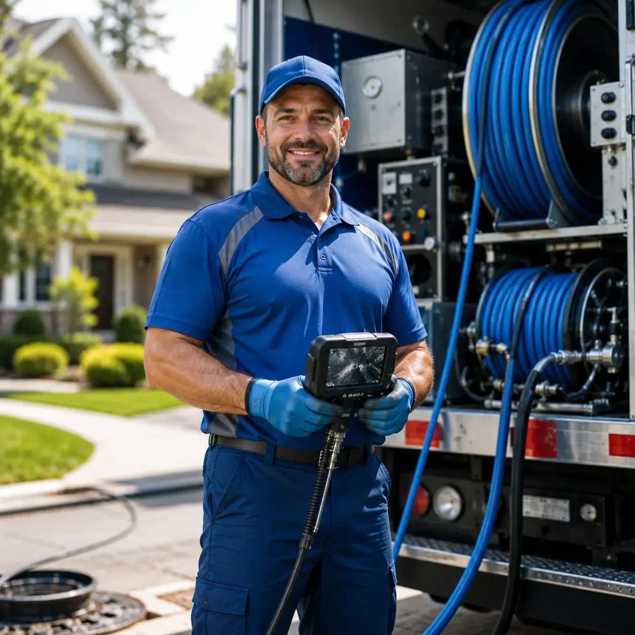 Local outdoor drain cleaning specialists in Cedarville, OH
